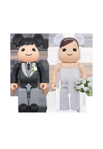 Bearbrick Greeting Marriage 3 PLUS 400% Black