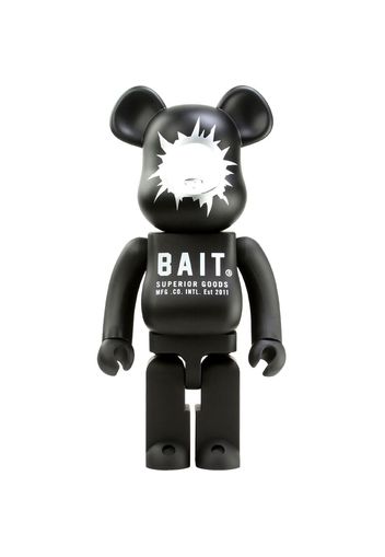 Bearbrick BAIT x Medicom Headshot 1000% Black