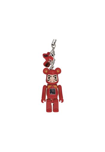 Bearbrick Medicom Daruma Keychain Red