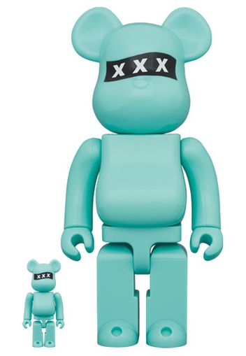 Bearbrick x GOD SELECTION XXX 10th Anniversary 100% & 400% Set