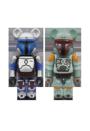 Bearbrick Jango Fett & Boba Fett 2 Pack 100% Multi