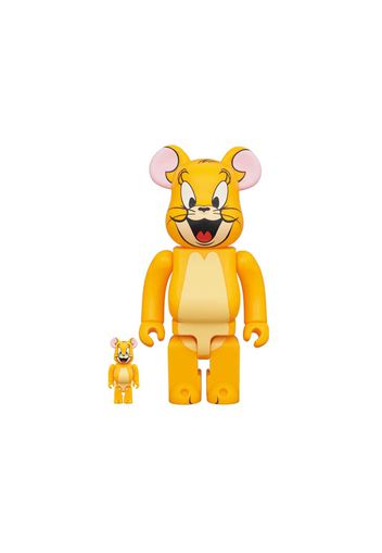 Bearbrick x Tom and Jerry (Jerry) Classic Color 100% & 400% Set