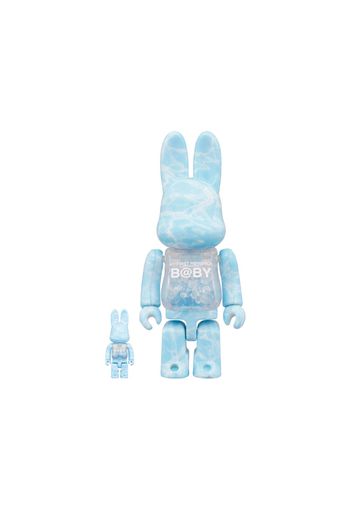 Bearbrick My First Rabbrick Baby 100% & 400% Set Water Crest