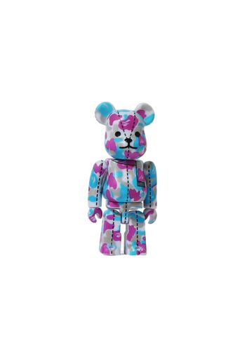 Bearbrick x A Bathing Ape 28th Anniversary Camo #2 100% Purple/Blue/Grey