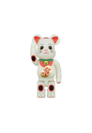 Bearbrick Maneki Neko Fukuiri Phosphorescent Glow 400%