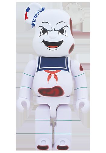 Bearbrick x Ghostbusters Stay Puft Marshmellow Man Angry Face 1000% White