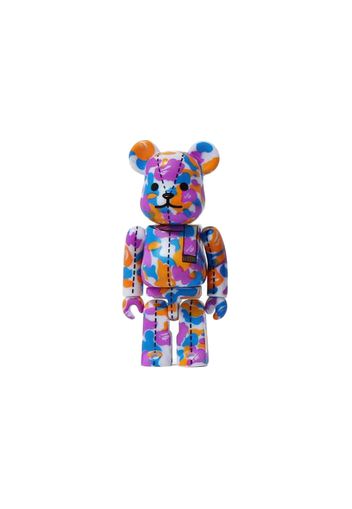 Bearbrick x A Bathing Ape 28th Anniversary Camo #2 100% Purple/Blue/Orange