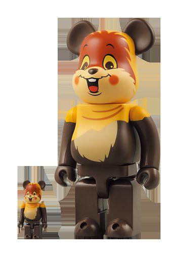 Bearbrick x Star Wars Wicket (TM) Ewok (TM) Version 100% & 400% Set Multi