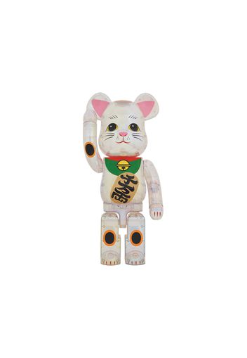 Bearbrick Maneki Neko 1000% Transparent Plating