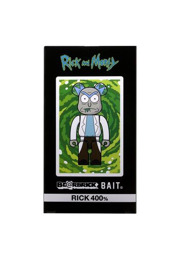 Bearbrick BAIT x Medicom Rick and Morty 400% White