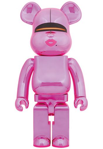 Bearbrick x Hajime Sorayama x 2G 1000% Pink Gold Ver.