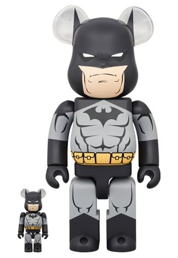 Bearbrick Batman Hush 100% & 400% Set Black