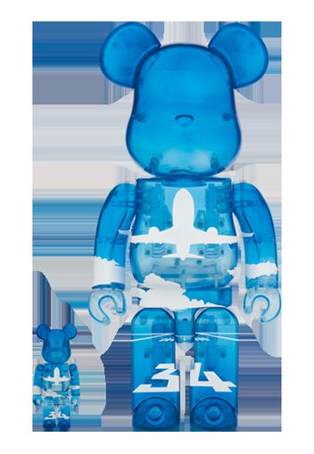 Bearbrick x ANA Original Blue Sky 100% & 400% Set