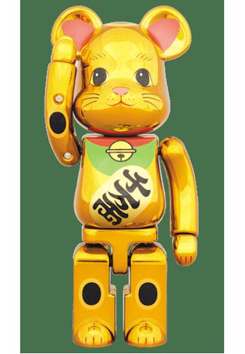 Bearbrick Superalloy Beckoning Cat Gold Plated 200%