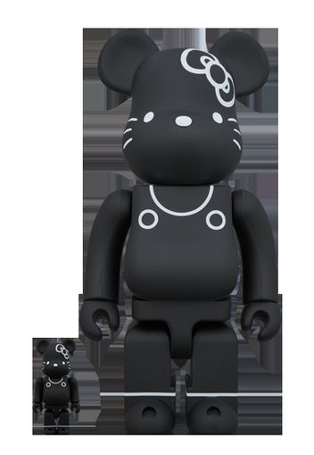 Bearbrick Hello Kitty Generation 80's 100% & 400% Set Black