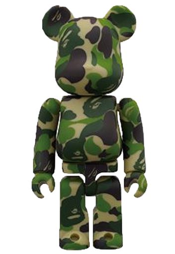 Bearbrick BAPE Play 100% Camo Green