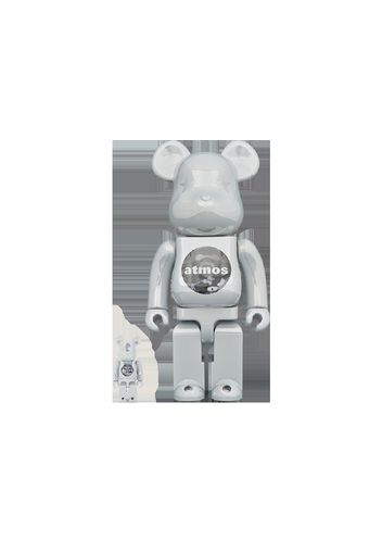 Bearbrick atmos 100% & 400% Set White Chrome