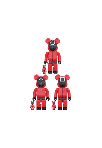 Bearbrick x Squid Game Guard (Circle/Triangle/Square) 100% & 400% Set of 3