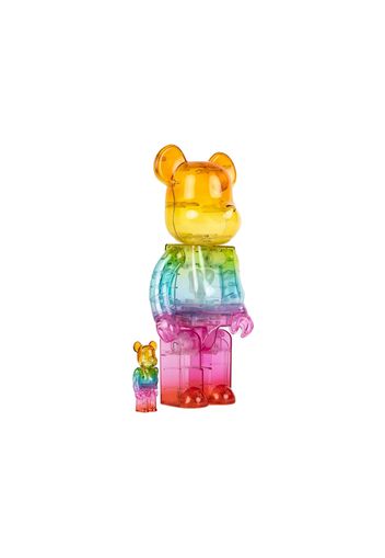 Bearbrick x Emotionally Unavailable Gradient Heart 100% & 400% Set Multi