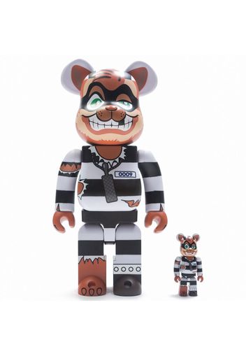 Bearbrick BAIT x Medicom TMNT Scratch 100% & 400% Set White/Black