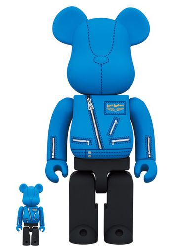 Bearbrick x Lewis Leathers Cyclone 100% & 400% Set