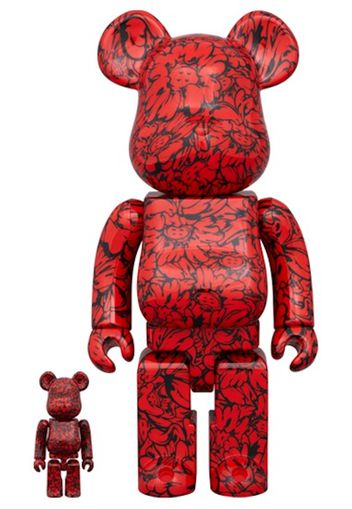 Bearbrick Shun Sudo "Mr.Scarlet" 100% & 400% Set