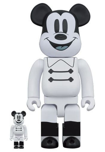 Bearbrick x Disney Nighttime Mickey 100% & 400% Set