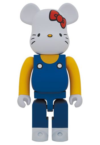 Bearbrick x Hello Kitty (Blue Overalls Version) 1000%