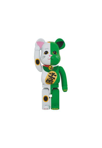 Bearbrick Maneki Neko 1000% White/Green