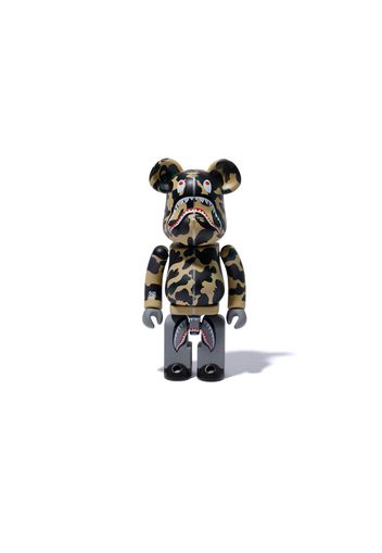 Bearbrick x Medicom 1st Camo Shark Superalloy Chogokin 200% Bearbrick Yellow