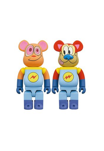 Bearbrick Ren & Stimpy Space Madness 400% Set of 2