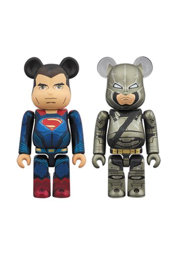 Bearbrick Superman & Batman Armored Ver. 100% Multi