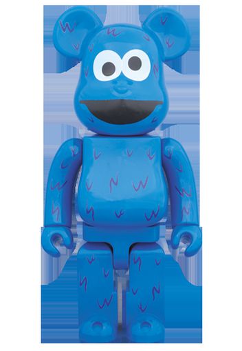 Bearbrick Cookie Monster 400% Blue