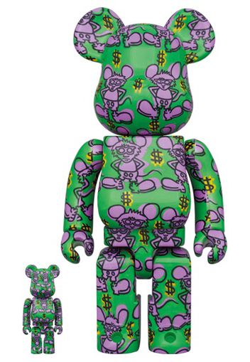 Bearbrick x Keith Haring #11 100% & 400% Set