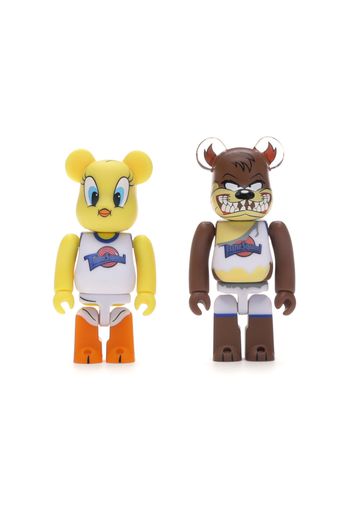 Bearbrick Space Jam Tweety & Tasmanian Devil 2 Pack 100% Multi