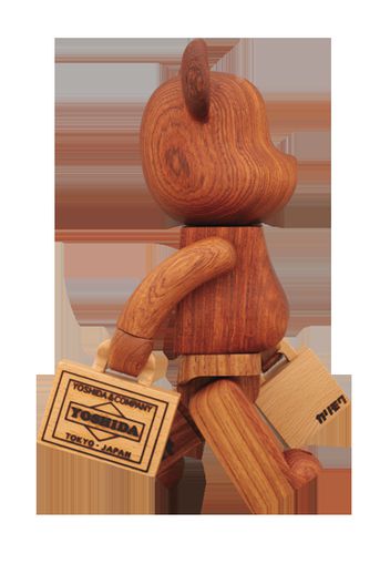 Bearbrick Yoshida 400% Wood