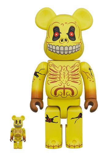 Bearbrick SKULL FACE 100% & 400% Set