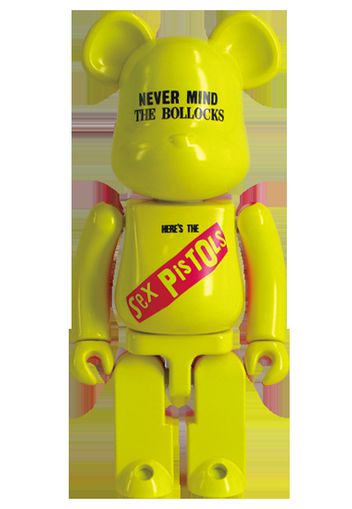 Bearbrick Superalloy Sex Pistols 200% Yellow/Pink