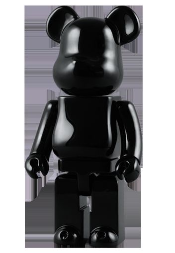 Bearbrick Piano Black 400% Black Wood