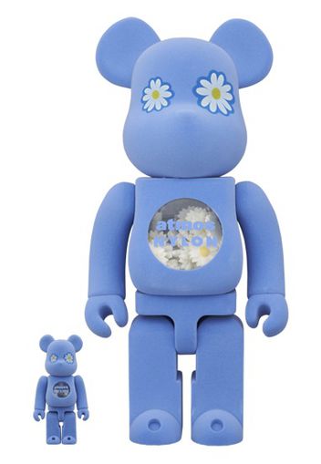 Bearbrick atmos x NYLON JAPAN Type-2 100% & 400% Set