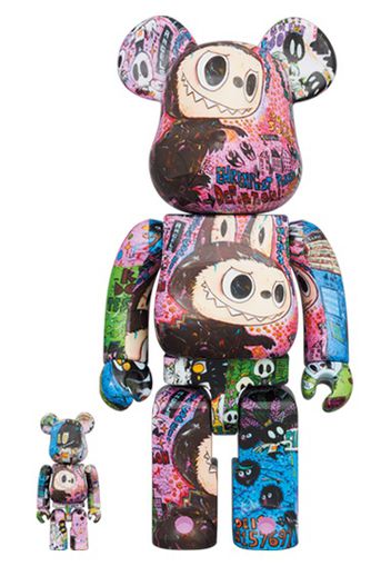 Bearbrick x Kasing Lung (2G Exclusive) 100% & 400% Set