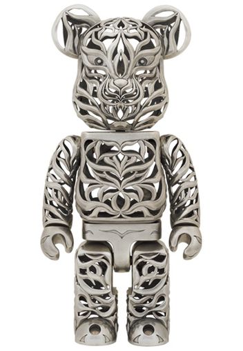 Bearbrick x Royal Selangor Tiger 1000% Silver