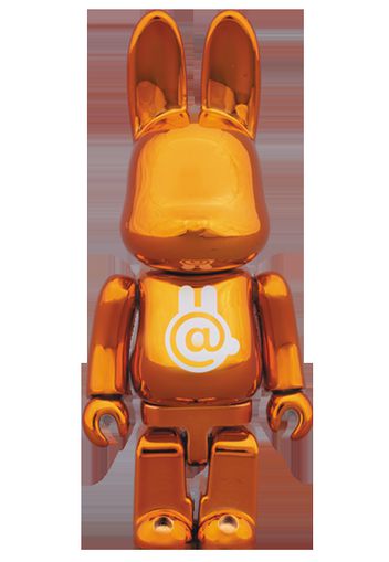 Bearbrick Rabbrick CHROME 100% ORANGE