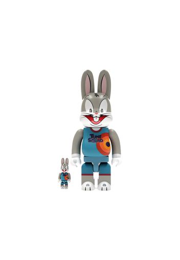 Bearbrick x Space Jam: A New Legacy Rabbrick Bugs Bunny 100% & 400% Set Grey