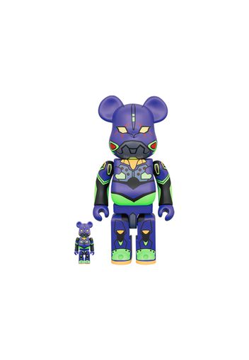 Bearbrick Evangelion Unit 1 (New Paint Version) 100% & 400% Set