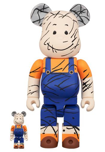 Bearbrick Peanuts Pigpen 100% & 400% Set