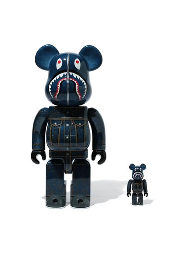 Bearbrick x BAPE x Levi's 100% & 400% Set