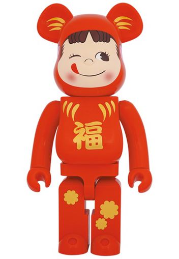 Bearbrick Daruma Peko-chan 1000% Red