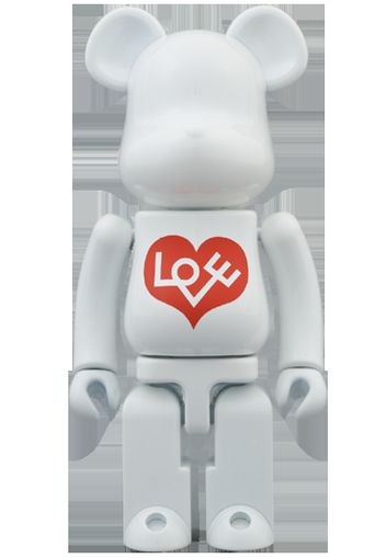 Bearbrick Superalloy LOVE BIANCO 200%