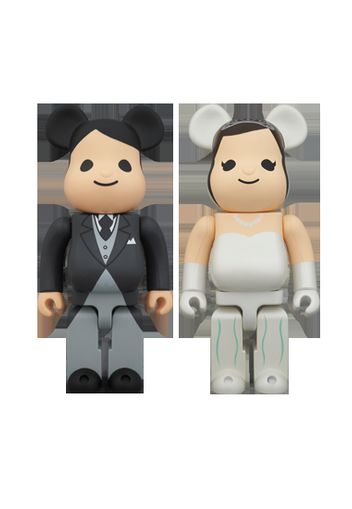 Bearbrick Greeting 400% Marriage (Set of 2) 400% Black/ White